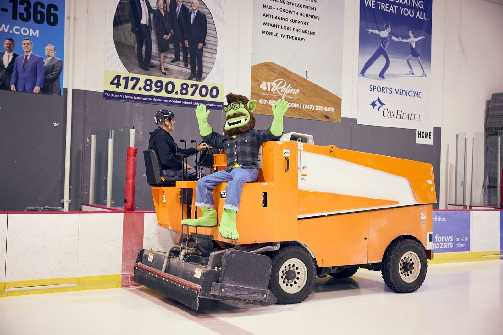 Ice park tour stop, Springfield, MO